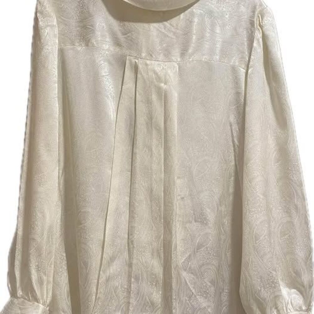 Maternity Top - White/Cream - Size M